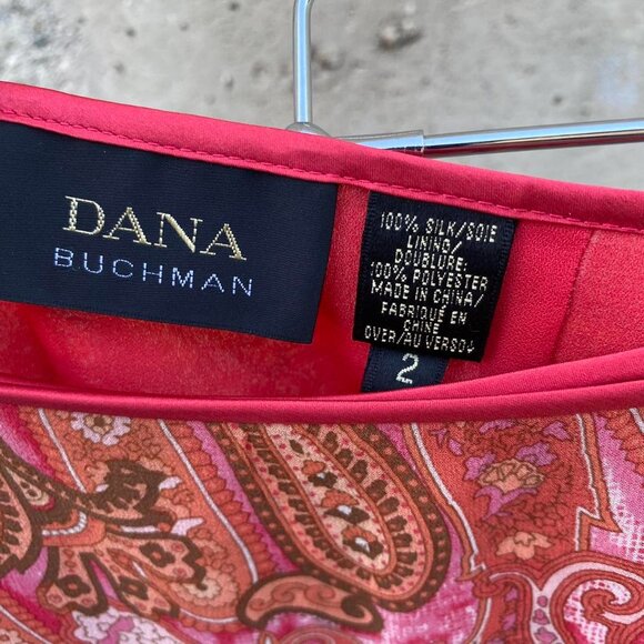 vintage boho silk paisley maxi wrap skirt - Picture 3 of 7